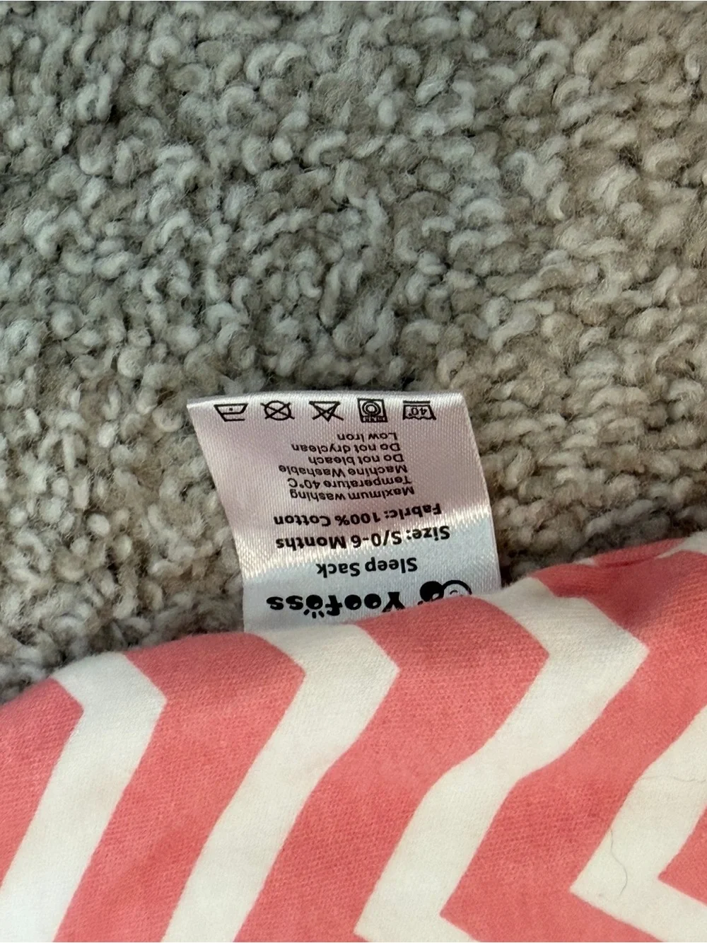 Yoofoss Baby Sleep Sack 0-6 Months Organic Cotton